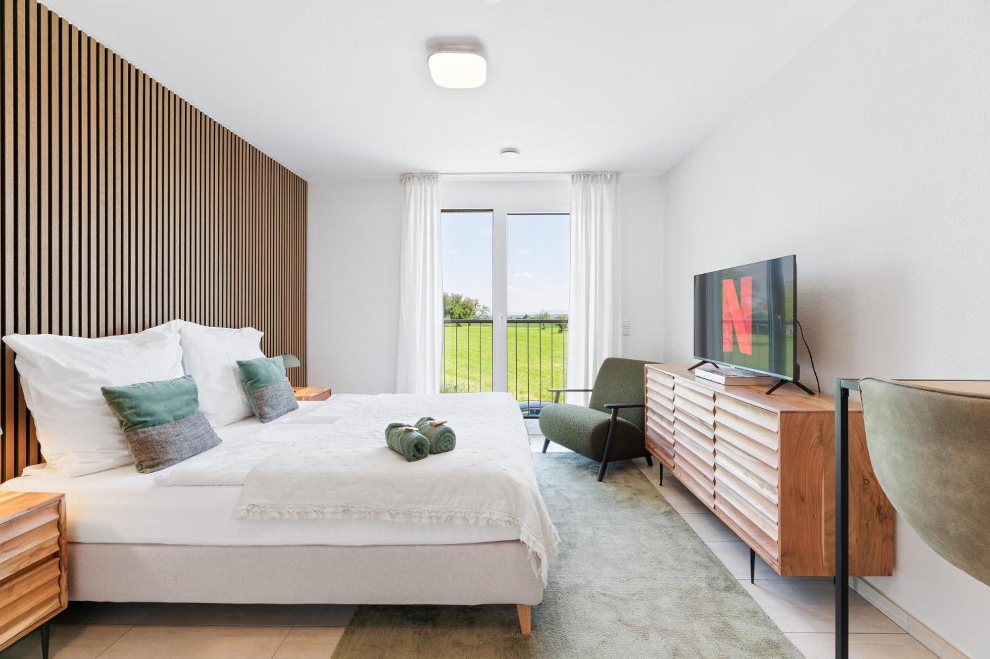 The Serviced - Design Apartments Щутгарт Стая снимка